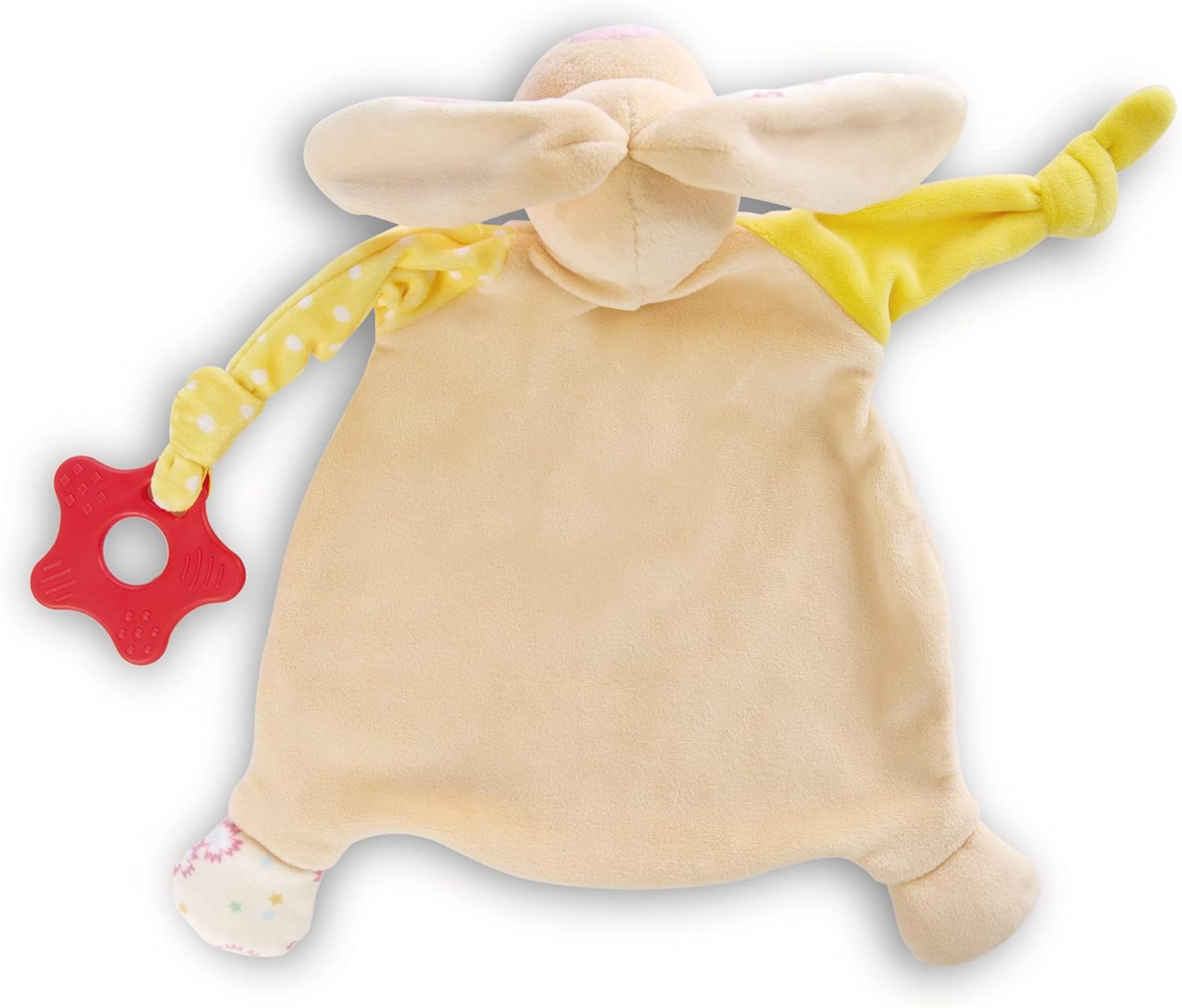 NICI konijn knuffel met bijtring en fopspeen 25x25cm