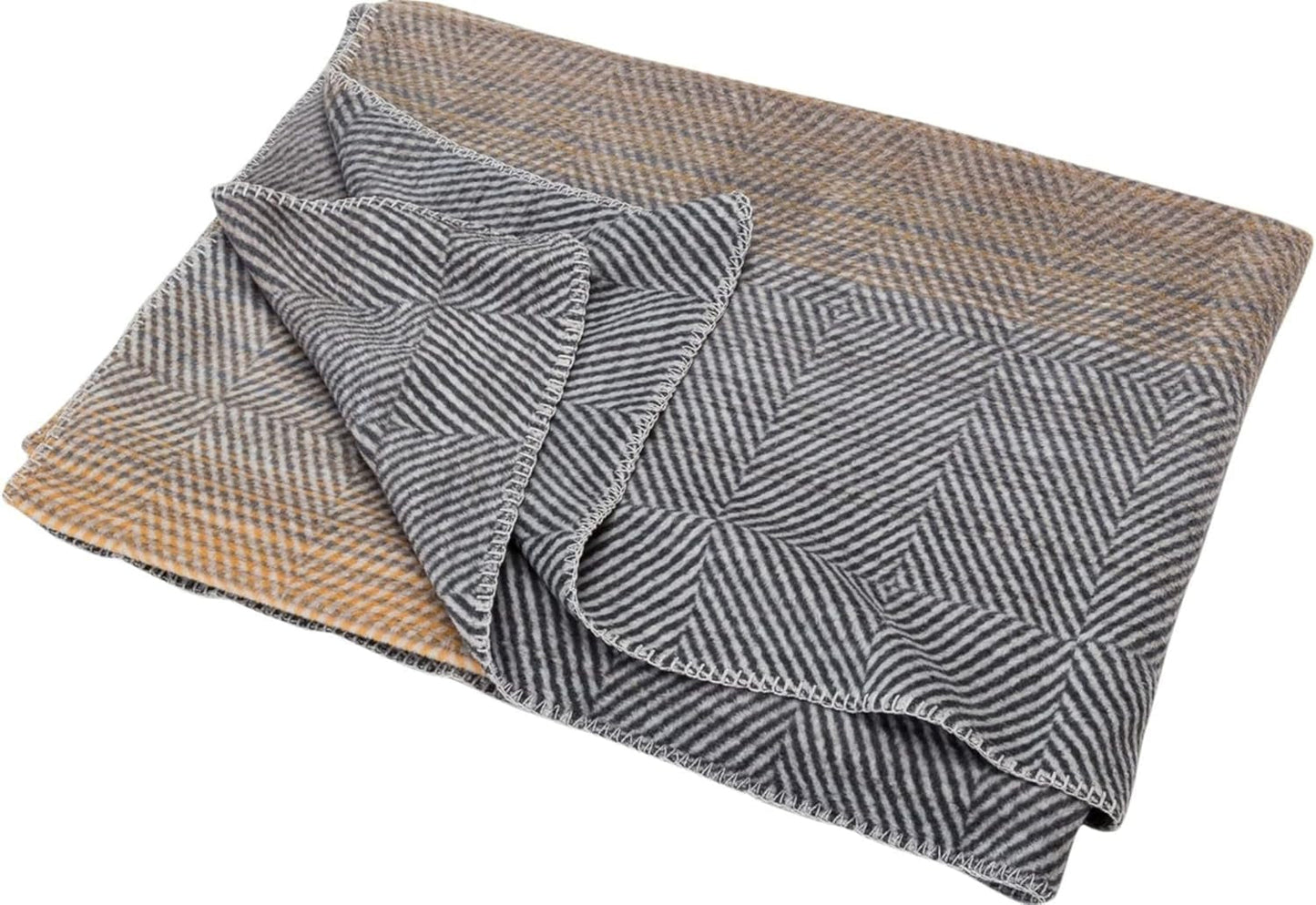 David Fussenegger katoenen deken 150X200 cm deken met kleurverloop patroon pluizige bedden en dekens David Fussenegger