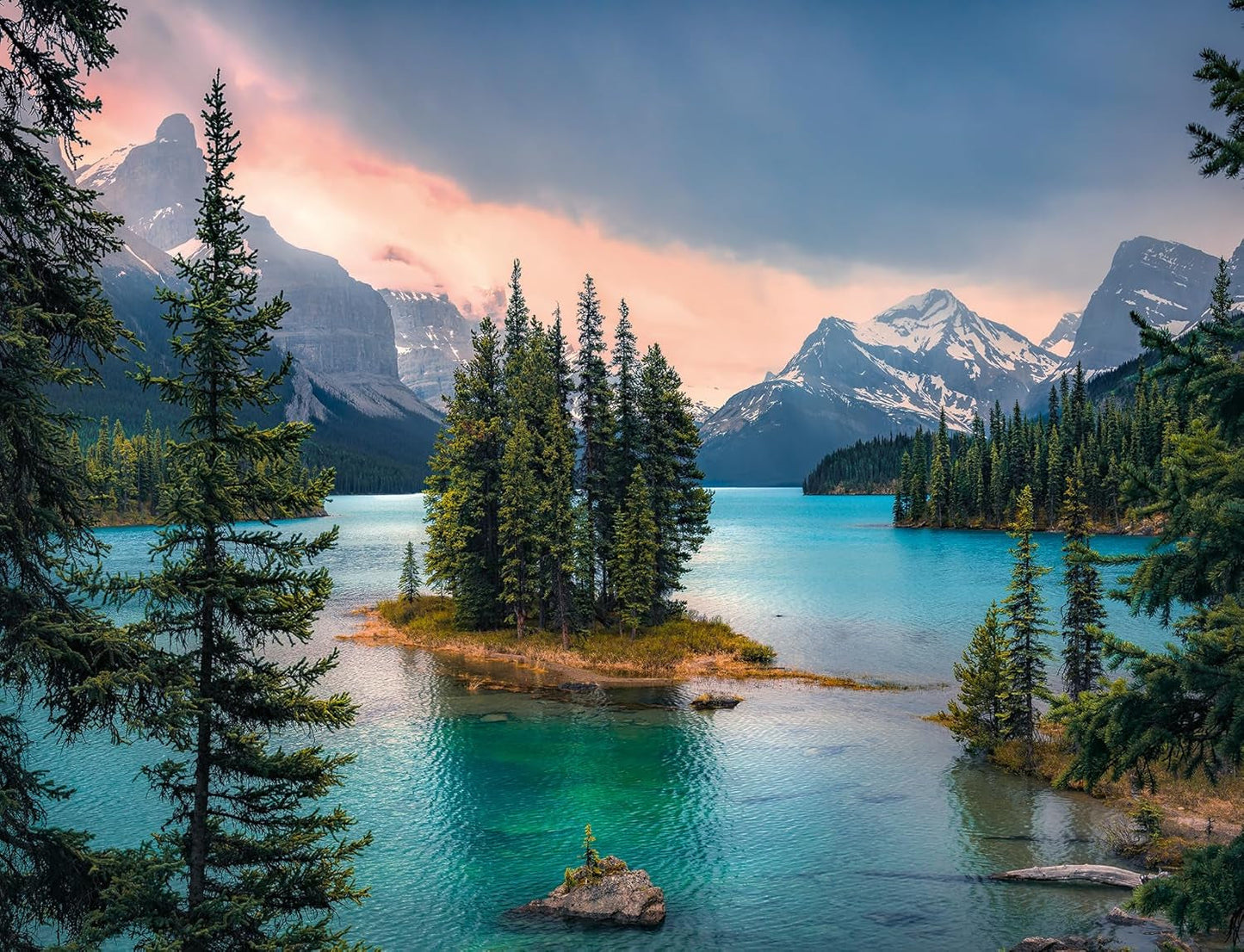 Ravensburger Puzzel 16714 - Spirit Island Canada - Legpuzzel van 2000 stukjes voor volwassenen en kinderen vanaf 14 jaar, landschapspuzzel met Canada-motief Puzzel Naty Shop Standaard titel
