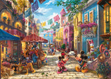 Schmidt Spiele 57397 Thomas Kinkade, Disney, Mickey en Minnie in Mexico, puzzel 6000 stukjes Puzzel Naty Shop