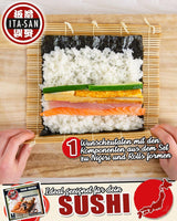 ITA-SAN Sushi Set (9-delige complete set, ideaal voor beginners, om uit te proberen of cadeau te doen) 1 pakje