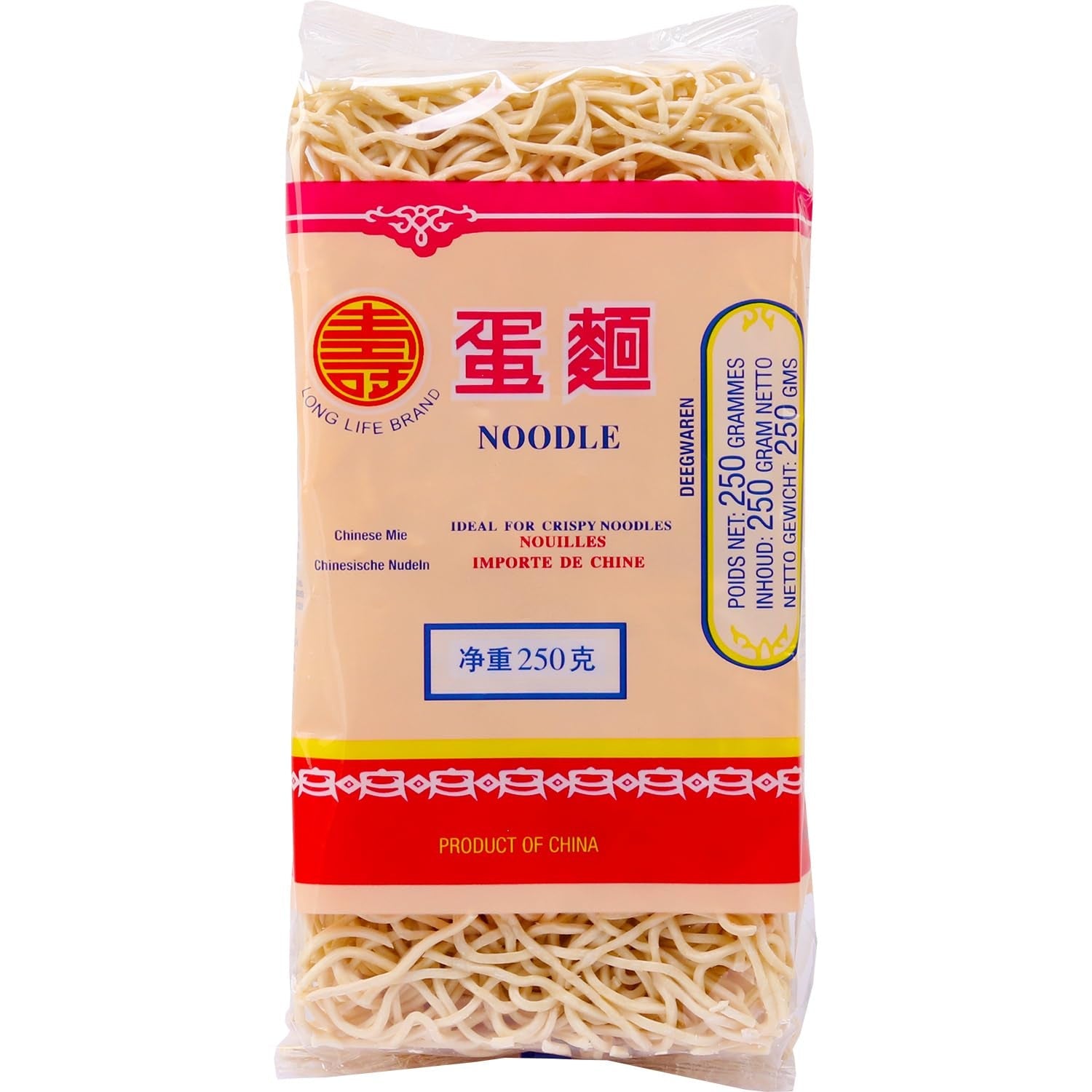 LONGLIFE - Chinese noedels, (1 x 250 g)