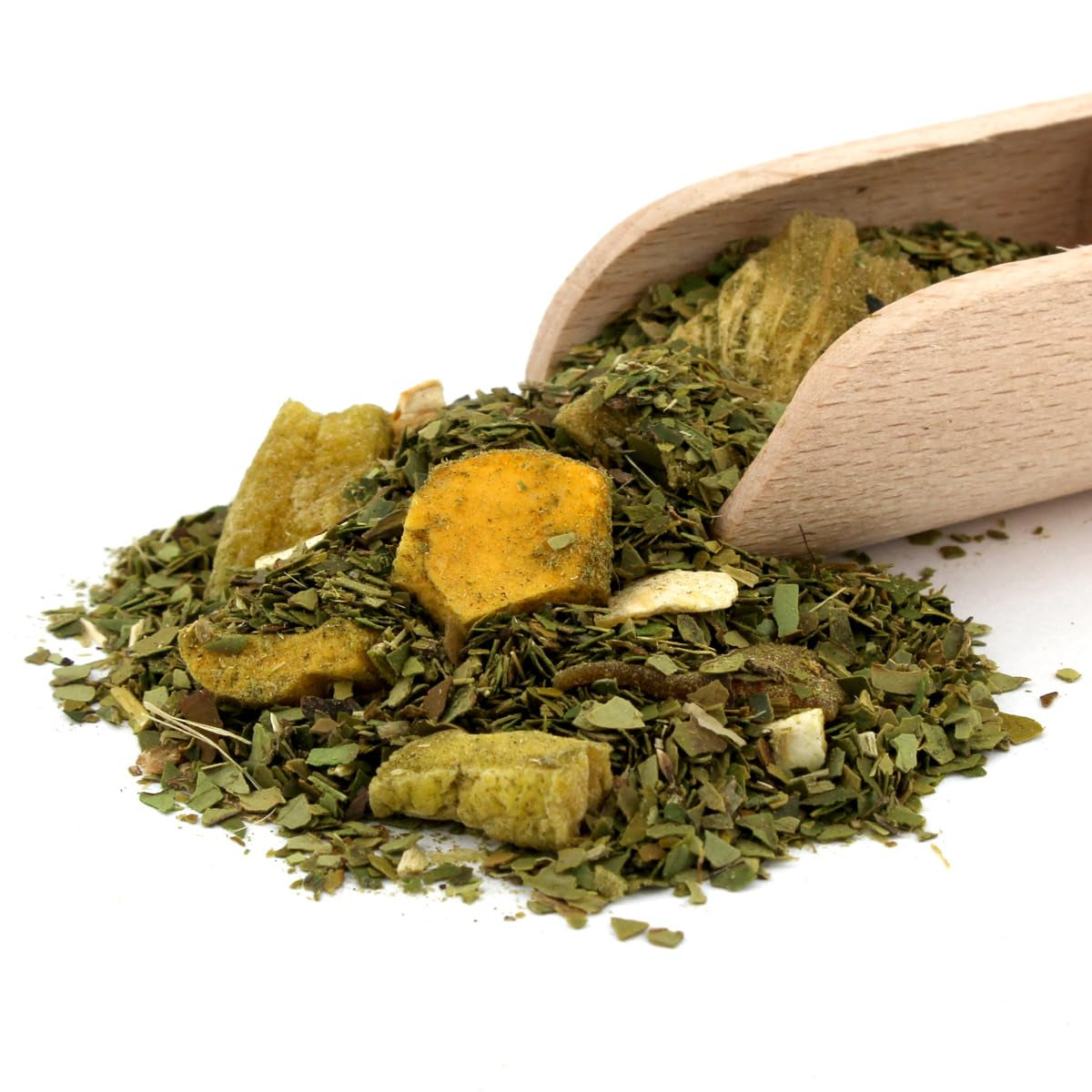 Yerba Melon De Guava 500G – Braziliaanse Yerba Mate-thee met meloen, guave, jackfruit, ananas en kokosnoot - Exotisch en fruitig - Luchtgedroogd, veganistisch