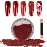 Chrome Nagel Pulver Spiegel Effect Metallic Staub Holografisch Glitter Glasierte Maniküre Decoratie Reflektierende Pigment voor DIY Gel Polish Nail Art, Harz Handwerk, Geschenke voor Goud