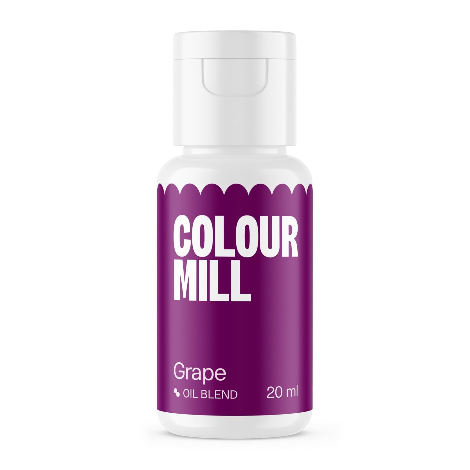 Voedingskleurstof op basis van druivenolie Color Mill Oil Blend - Voedingskleurstof voor chocolade, fondant, muffins, cakes, bakken, bitterkoekjes - Voedingskleurstof voor het decoreren van taarten - 20 ml