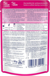 Vitakraft Poésie Délice, Junior, Natvoer voor katten, Natvoer in saus, met kalkoen, Multipack, voor jonge katten, Zonder toegevoegde suiker of granen (23 x 85g)