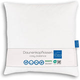 LINEA by Böhmerwald - Cosy - Hoogwaardig Balance kussen, 80X80, 70% klasse 1 veren, 30% nieuwe dons, geschikt voor allergieën, wasbaar tot 60°C, made in Germany Naty Shop standaard kussens Standaard titel