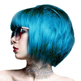 GO TOXIC UV semi-permanente haarkleuringscrème 100 ml (1 pakje) Naty Shop Blauwe haarverf 1 stuk (1 pakje)