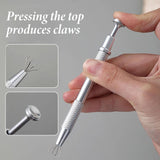 100 Stück Nail Art Schwamm Mit Piercing Zange,Nail Art Zubehör Schwamm Mit Piercing Kugel Aufdreher,Spons Brush Applikator,Nagelkunst-Rendering-Werkzeuge,Für Gradient Nail Art Patterns Erstellen.