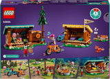 LEGO Friends Gezellige hutten op avonturenkamp, rollenspel voor buiten, kinderspeelgoed voor meisjes en jongens vanaf 7 jaar met 3 figuren en vos, kampeerspeelgoed 42624 Bouwsets Besuche den LEGO-Store