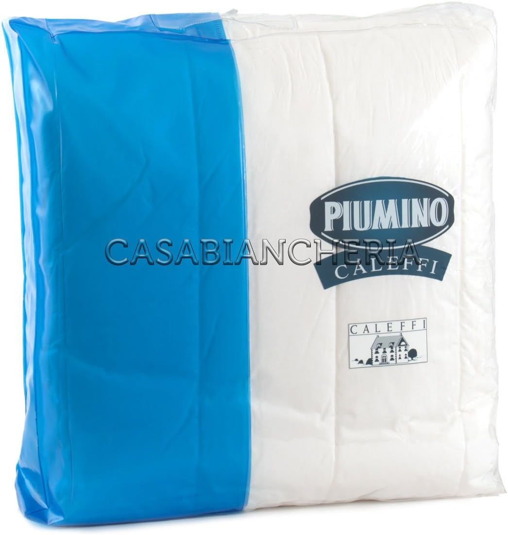 Caleffi donzen dekbed, gewatteerd, voor tweepersoonsbed, 255 X 200 Cm Dekbedden en dekbedden Naty Shop