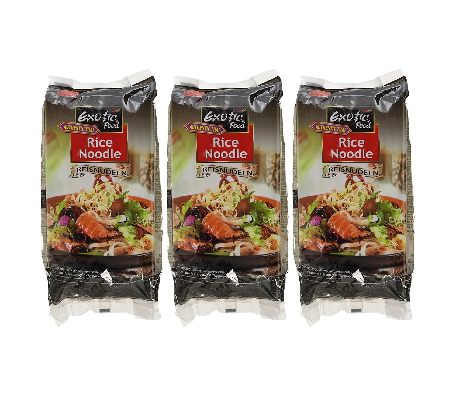 Rijstnoedels, 3 mm, voor soep en salade (Mihoen), verpakking van 3 (verpakking van 3 x 250 g)