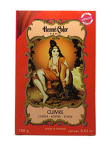 Henné Color Henna Poeder Koper 100 g Haarverf Naty Shop Rood 100 G (1 pakje)