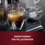 Schwiizer Schüümli Crema Mild, 100% premium Arabica koffiebonen, fruitig en nootachtig, voor volautomatische koffiemachines, 2/5 sterkte, licht gebrand, Rainforest Alliance gecertificeerd, 1 kg (pak van 2)