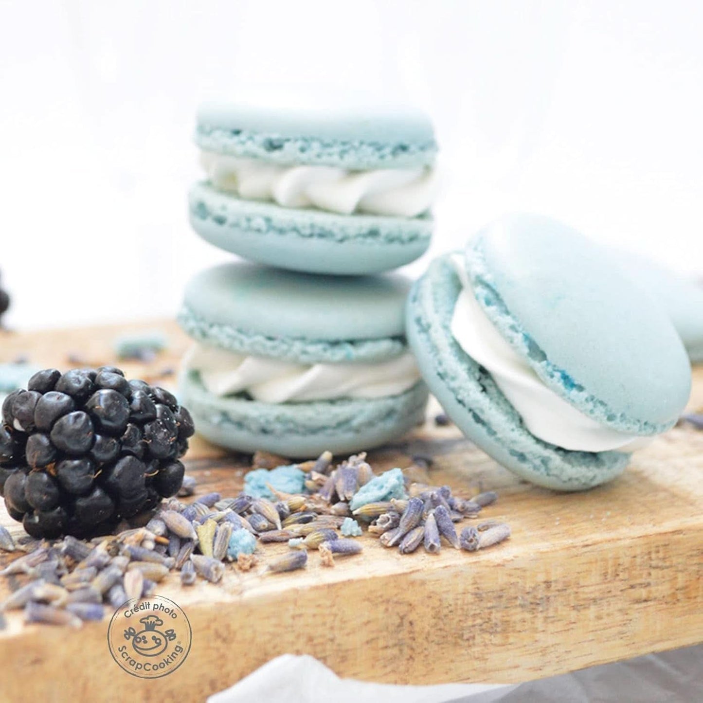 Scrapcooking, poederkleurstof, pastelblauw, 5 gram Naty Shop