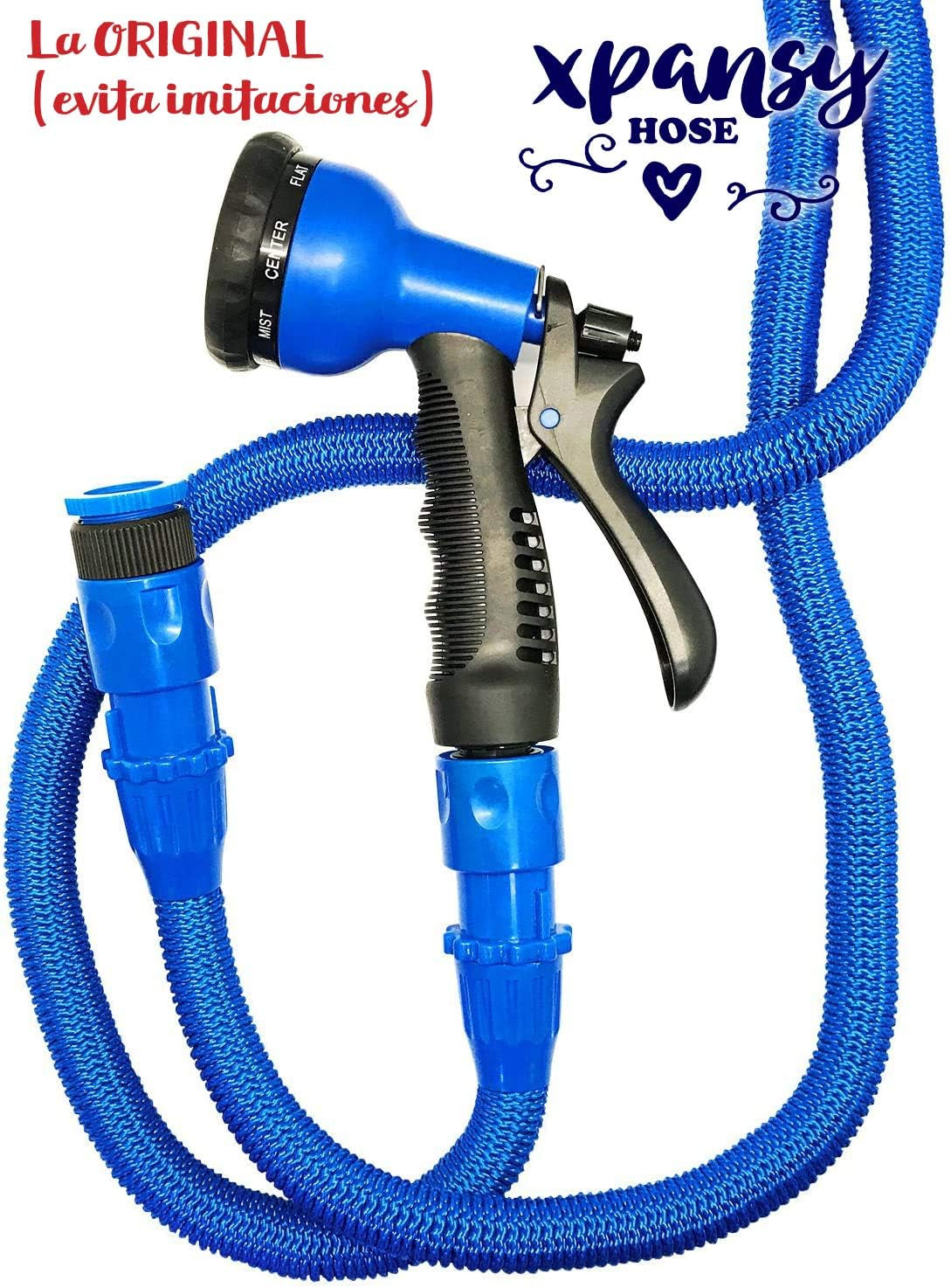 Pro C2607B Slang Verlengbaar met Presión del Agua, Azul, 7,5 meter