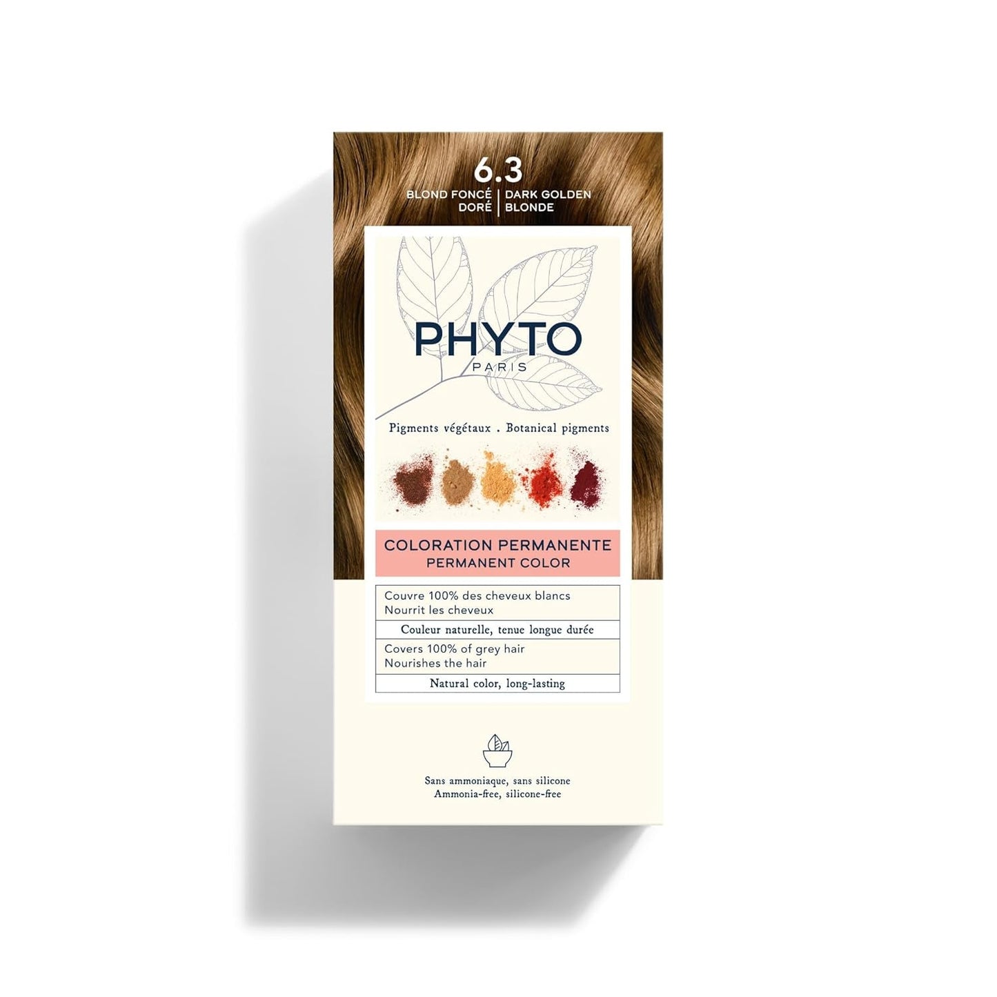 Permanente haarkleuring, 5.3 Licht goudbruine haarverf Naty Shop 6.3 Blond Foncé Doré