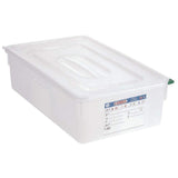Voedselbox 21 liter (1/1 GN) 150 (H) x 530 (B) x 345 (D) mm; verpakkingshoeveelheid: 4 stuks Voedselbewaardozen Naty Shop Standaard titel