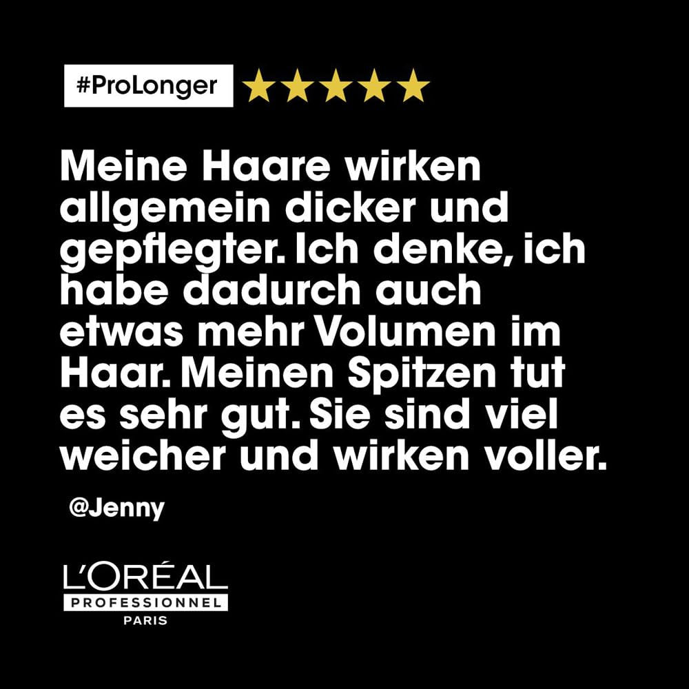 L'Oréal Professionnel Haarversterkend masker voor lang en dun haar met vulmiddel A-100 en aminozuren, Series Expert, Pro Longer Mask Haarmasker Naty Shop