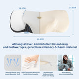 IDEA Nekpijnkussen Orthopedisch kussen gemaakt van traagschuim Kussen Ergonomisch nekkussen voor optimale ondersteuning Anti-snurkkussen voor zij-, rug- en buikslapen Cervicale orthopedische kussens Naty Shop