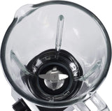 CR 4077 Standmixer Met 1,5L Glashouder, Smoothie Maker, Hochleistungsmixer, Mahlung, Eis-Zerkleinerung, Pulsfunktion, Edelstahlklingen, 2 Geschwindigkeiten, 1000W, Schwarz/Silber Kitchen Naty Shop
