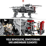 LEGO Star Wars At-Te Walker mobiel speelgoedmodel minifiguurset inclusief 3 Clone Troopers, Battle Droids en Dwarf Spider Droid 75337 Bouwsets Bekijk de LEGO-Store