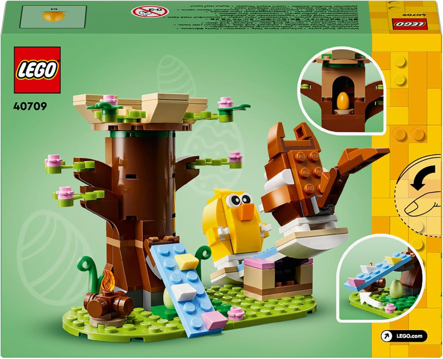 LEGO Spring Dierenspeeltuin, Vogel- en Eekhoornbouwset, Boomhutspeelset voor kinderen, Cadeau-idee voor 8-jarige jongens en meisjes, Dierenset, Dierenfigurenspeelgoed 40709 Bouwsets Beuche bij LEGO-Store