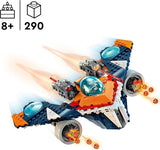 LEGO Marvel Rockets Ruimteschip Vs. Ronan bouwbare ruimteschipset Guardians of the Galaxy superheldenfiguur speelgoedcadeau voor jongens en meisjes vanaf 8 jaar 76278 Bouwsets Bekijk in LEGO-Store