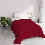 Zomerdekbed Satijn Strepen, polyester, crème, 260X250 Cm Quilts en quilts Naty Shop Bordeaux 170X250 Cm