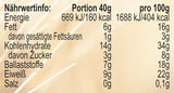 Seitenbacher Müsli Ballaststoff Und Frucht I Ohne Zugesetzten Zucker I Ohne Zugesetztes Fett I (1 X 750 G) Granen Naty Shop