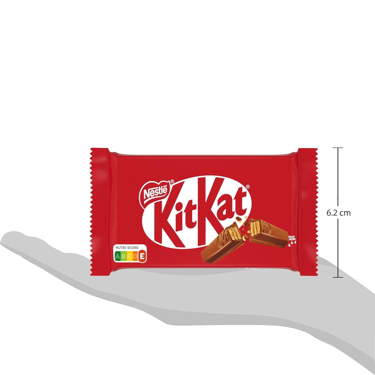 Nestlé KitKat Klassieke Chocoladerepen Melkchocolade Krokante Wafelrepen 24 Stuks (24 x 41,5 g)