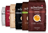 Schwiizer Schüümli Intenso, capsule, gemalen koffie 1kg - Intensiteit 4/5 - UTZ-certificaat (pak van 4)