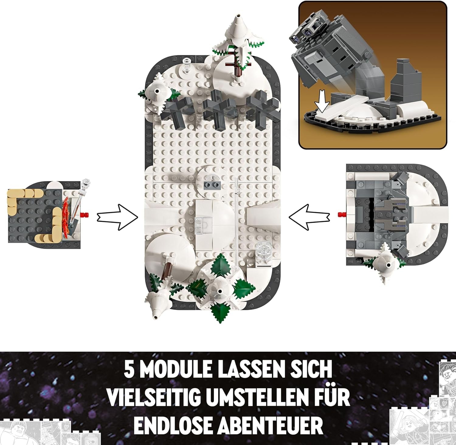 LEGO Marvel Avengers Assemble: Age of Ultron, bouw- en speelset met 8 minifiguren van superhelden zoals Thor, Hulk en Iron Man, bouwspeelgoed voor jongens en meisjes, avonturenset 76291 Bouwsets Besuche den LEGO-Store