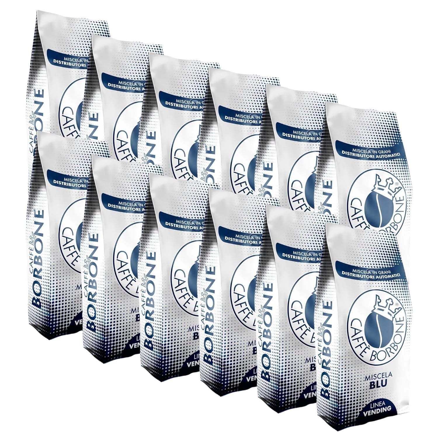 Koffiebonen BLUE Blend Borbone VENDING 1 kg x 12