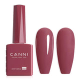 CANNI gel nagellak, semi-permanent, donkerpaars, nagellak, UV-gel, losweken, manicure