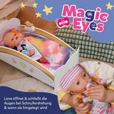 Baby Born Lena babypop (Meisje) - 36 cm - 7 functies, inclusief accessoires en matras - Werkt geheel zonder batterijen - Geschikt voor kleine kinderen vanaf 1 jaar