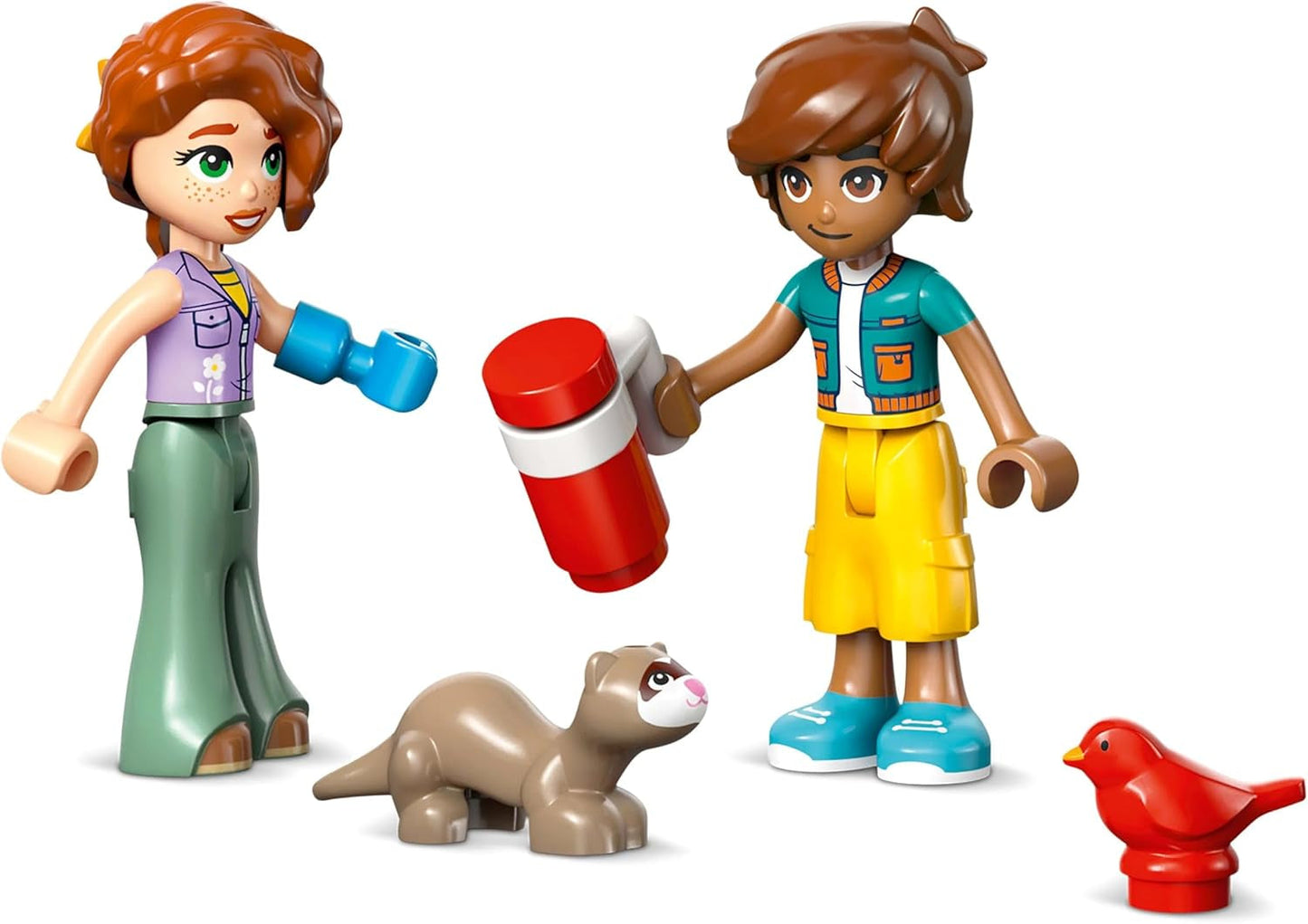 LEGO Friends Herfstkamer Bouw- en speelset voor creatief rollenspel, set voor meisjes vanaf 6 jaar met 2 minifiguren en een fretfiguur, educatief speelgoed 42646 Bouwsets Besuche den LEGO-Store
