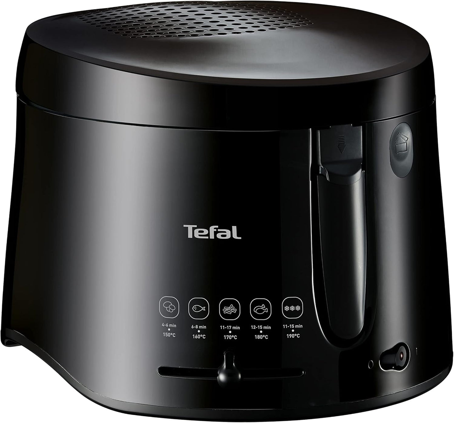 Tefal Maxi Fry Fryer, Cool Wall Technology, 1,2 kg, regelbare thermostaat Apparaten Naty Shop Zwart