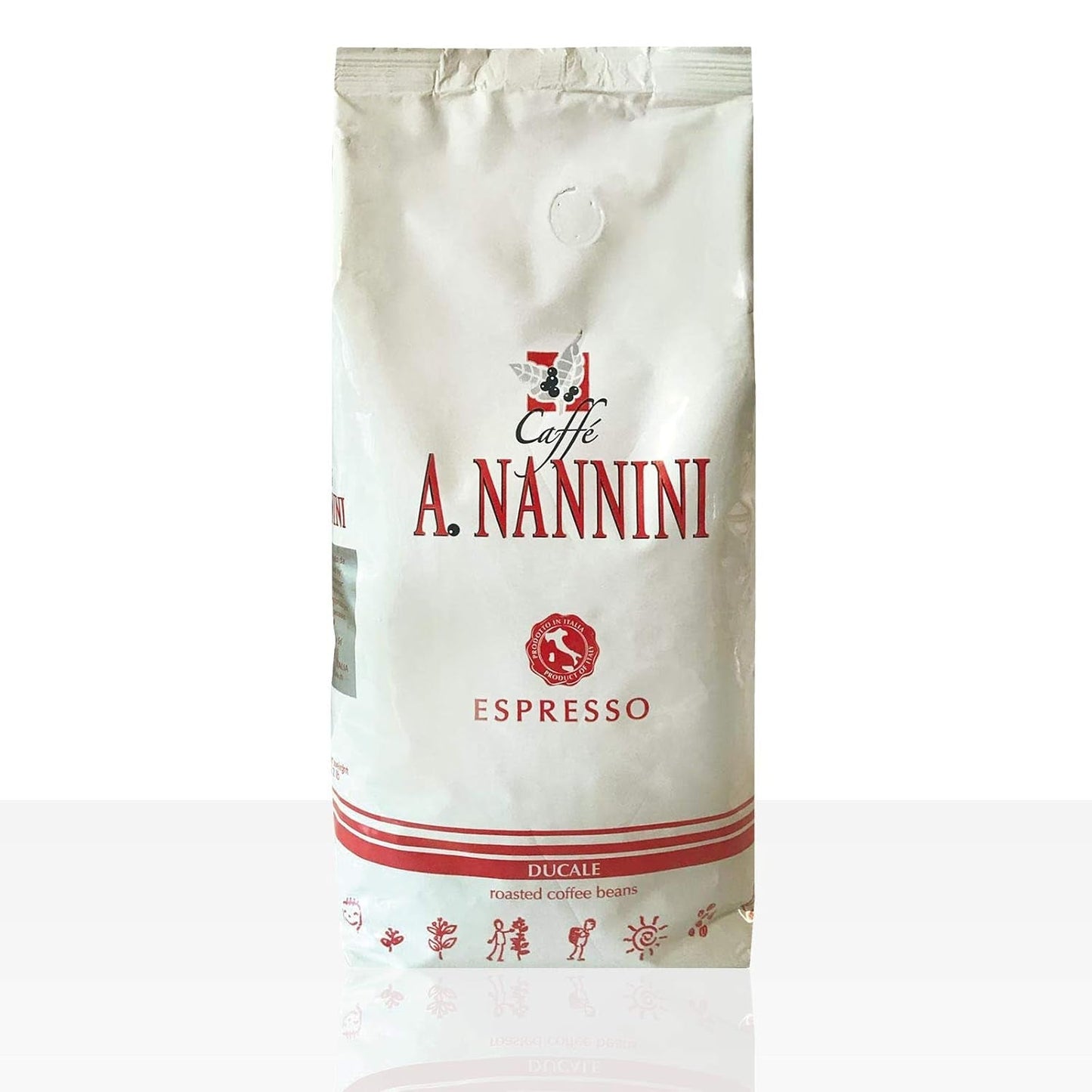 Nannini Espresso Ducale 9 x 1 kg hele bonen