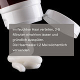 KORRES ARGAN OIL haarmasker, voedend masker met arganolie, sheaboter en tarweproteïne, ideaal voor gekleurd haar, vegan, 125 ml Naty Shop haarmasker