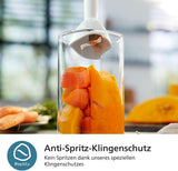 Philips 5000-Serie Stabmixer - 1200W Leistung. Promix-technologie. Led Geschwindigkeitsanzeiger. Stufenlose Geschwindigkeitseinstellung. Compact ontwerp. Leicht Zu Reinigen. Schwarz (HR2681/00) Keuken Naty Shop