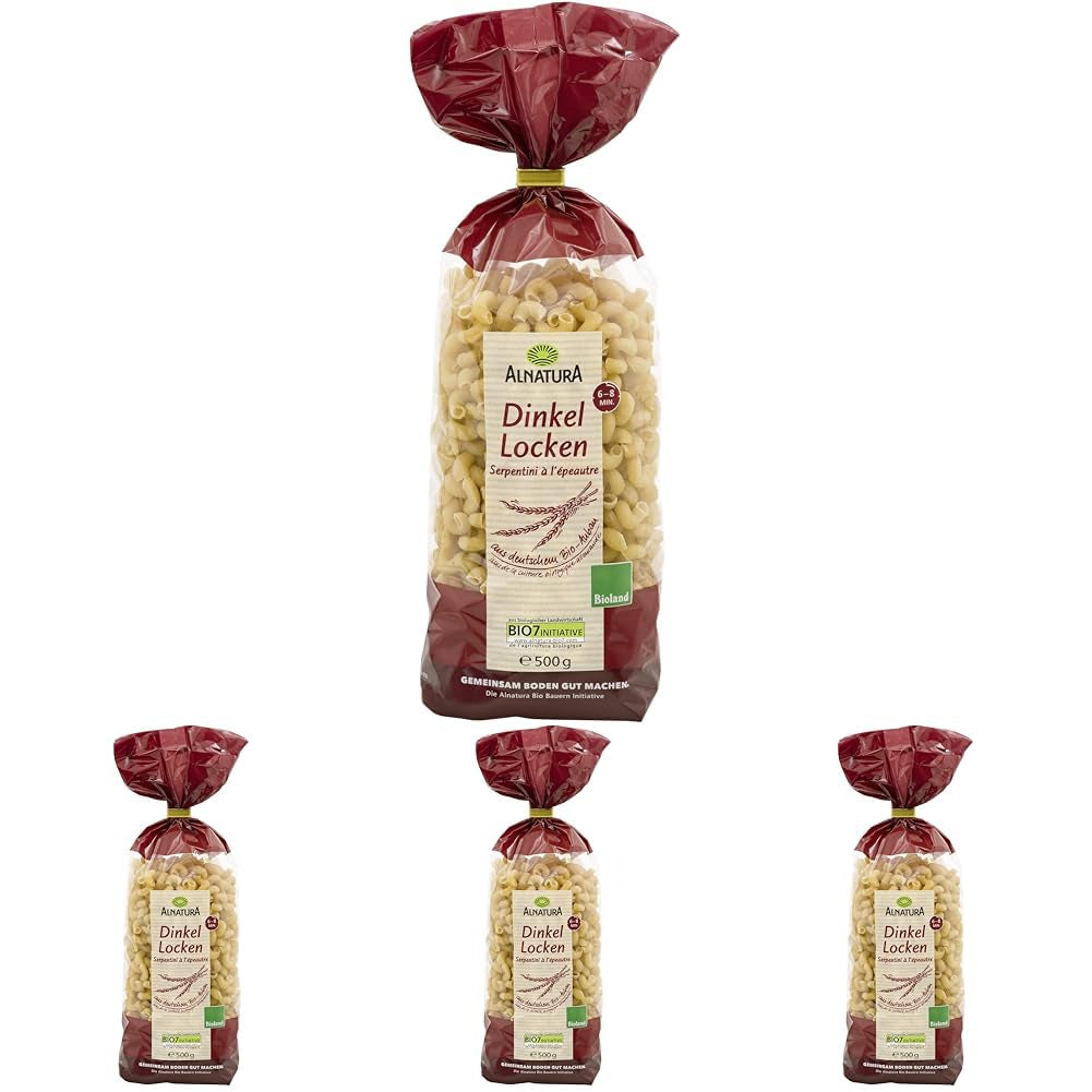 Biologische speltkrullen, 500g