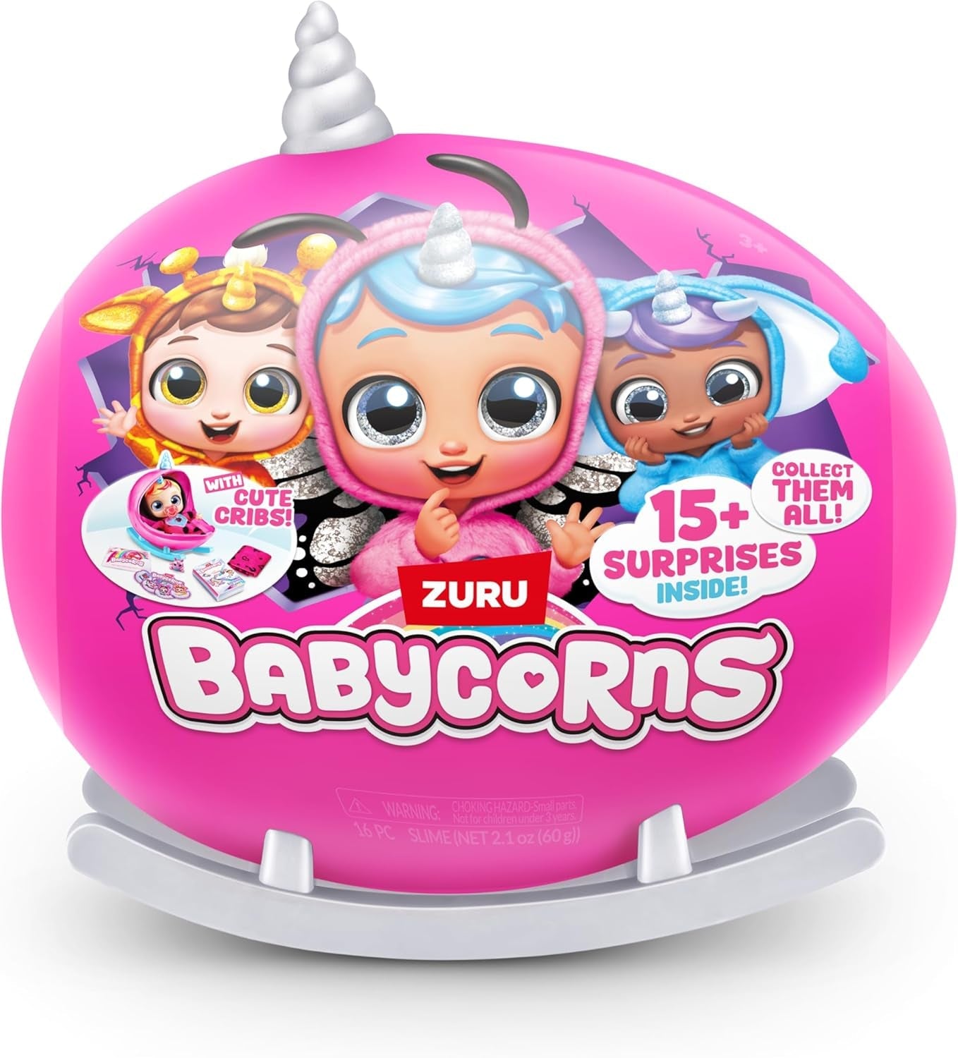 Babycorns Magic Dolls Series 1 Small (Skylar) van ZURU, Verrassing, Unboxing, Babymeisje, Pop
