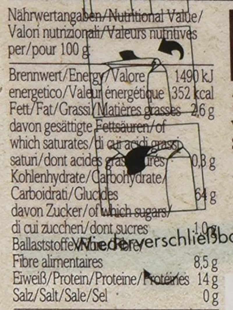 Verival Urkornflocken - Bio, 6Er-pakket (6 X 500 G) Granen Naty Shop