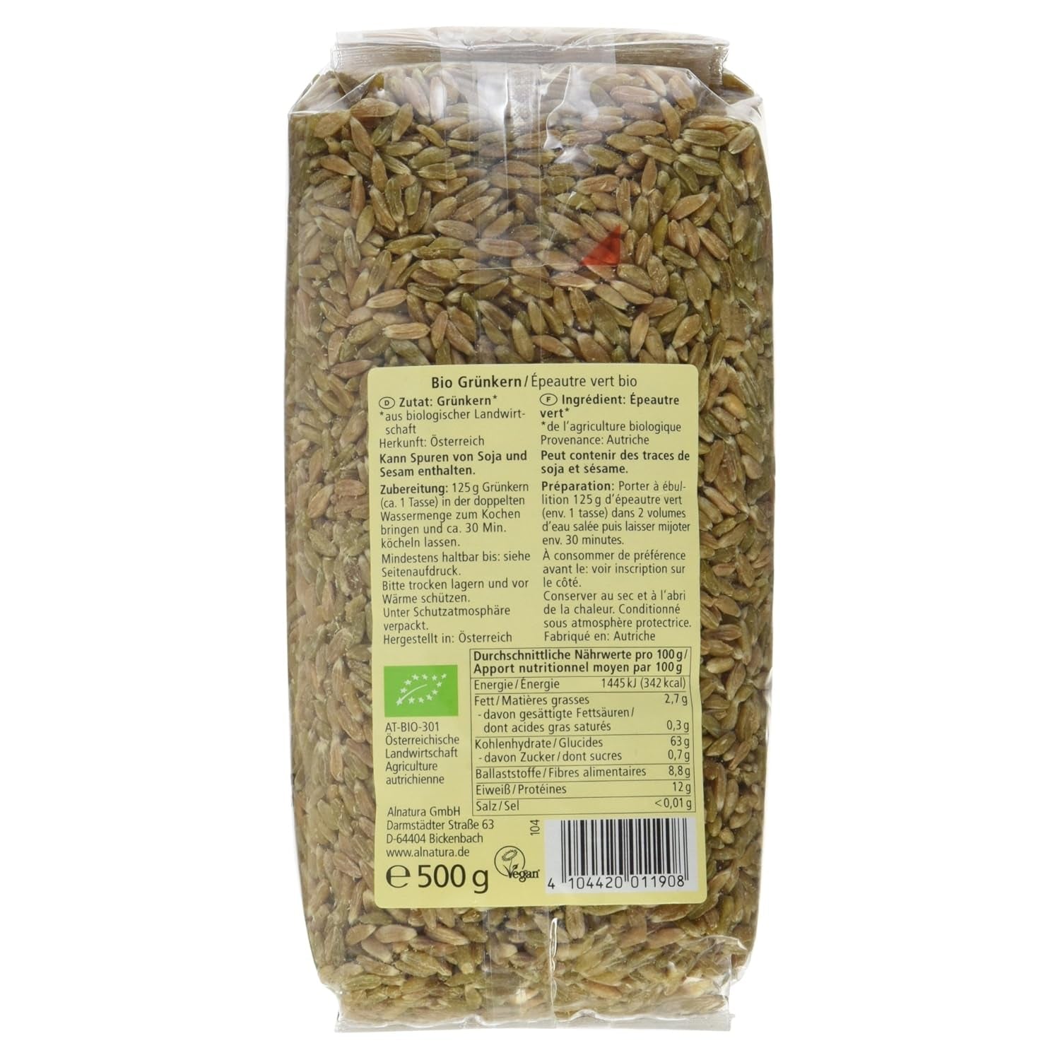 Biologische groene likeur, 500g