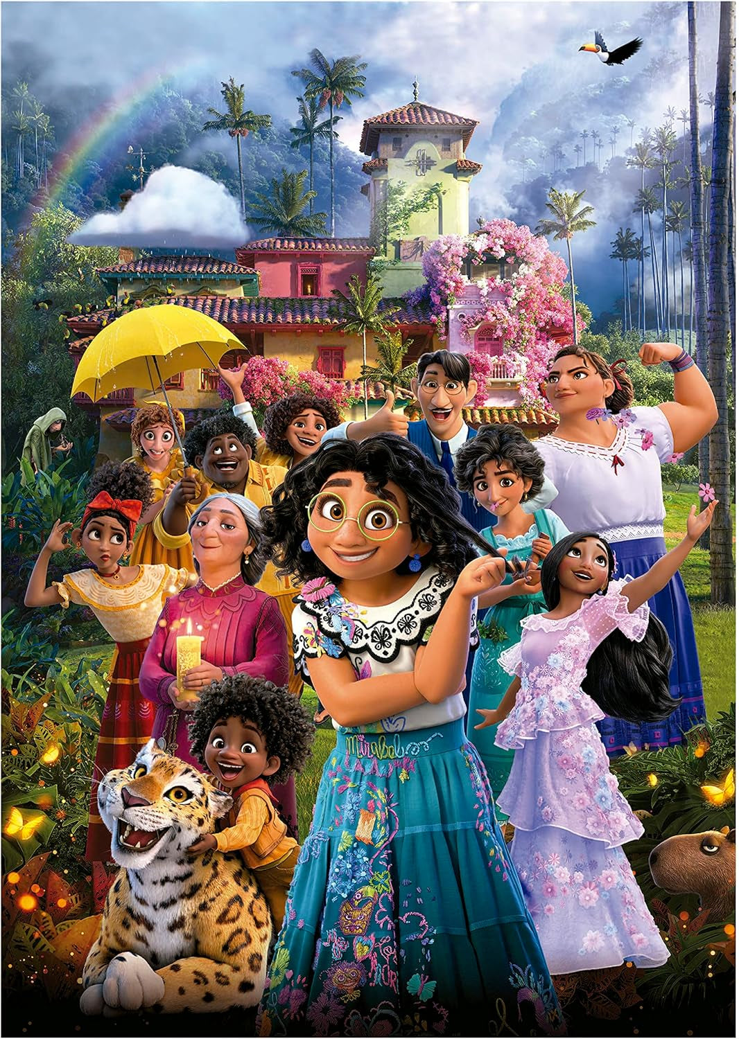 Educa - Puzzel 500 stukjes voor volwassenen | Disney Encanto, puzzel 500 stukjes voor volwassenen en kinderen vanaf 11 jaar, puzzel voor kinderen (19572) Puzzel Naty Shop