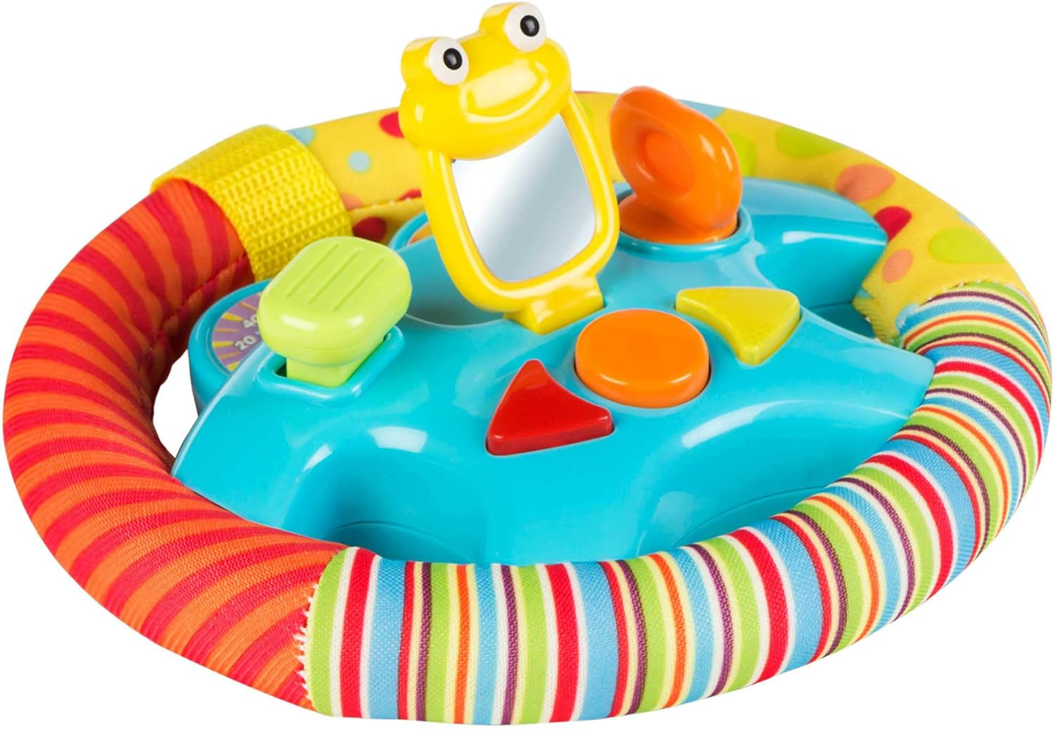 kleur baby babyspeeltje Wheel N Sounds Driver Babyspeelgoed Naty Shop Standaard titel