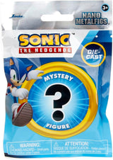 Jada Toys Sonic the Hedgehog-figuur (1X mysteriefiguur in blindpakket) - 1 verrassend verzamelfiguur uit 13 Sonic-figuren, nano-metalen figuur (ca. 4 cm) voor kinderen en fans vanaf 3 jaar, Wave 1-actiefiguren Naty Shop