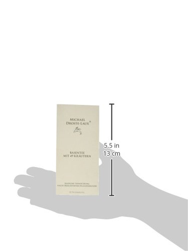 Droste-Laux Basisthee met 49 kruiden, 25 stuks (kruidenthee, filterzakjes, vasten- of dieetthee) 120501
