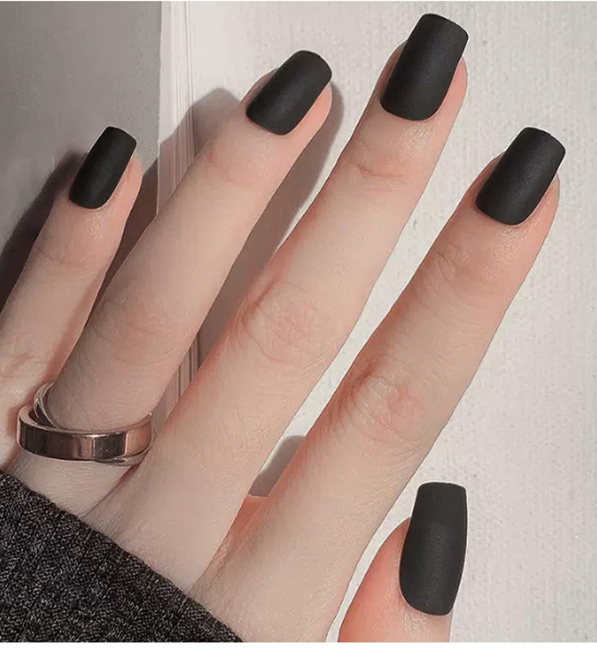 JMEOWIO Nagelfolie UV Hartend Karbon Schwarz Halloween UV Gel Nail Strips Nagelsticker Nagelaufkleber Nail Art Decoratie Nageldesign Zubehör